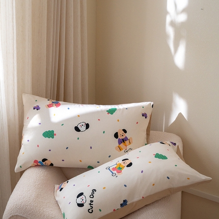 91家纺网 家纺一手货源 找家纺 （总）华超针织 2024新款全棉天竺棉印花单枕套