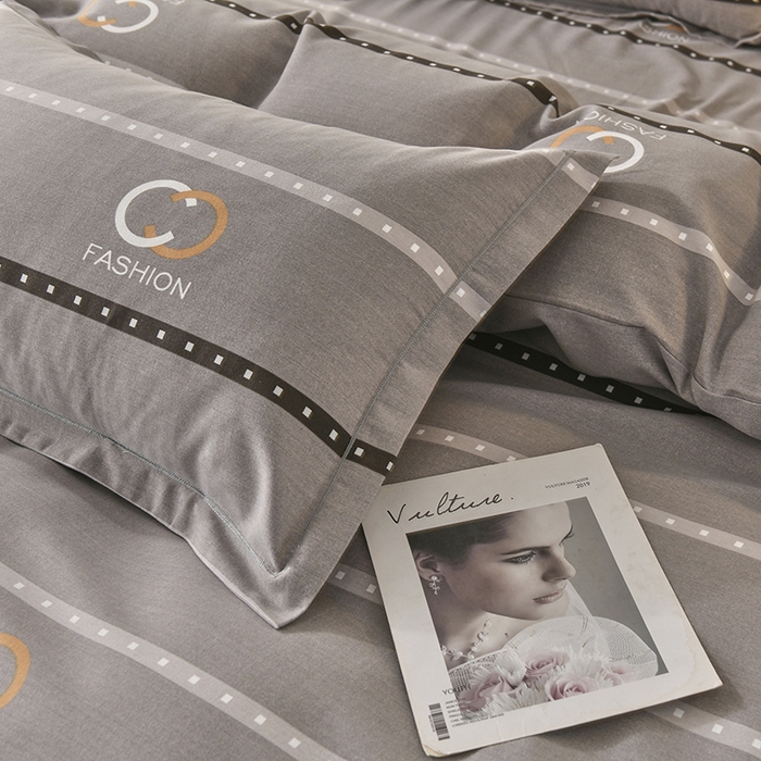 91家纺网 家纺一手货源 找家纺 大吉 2024新款全棉磨毛单枕套 威尔