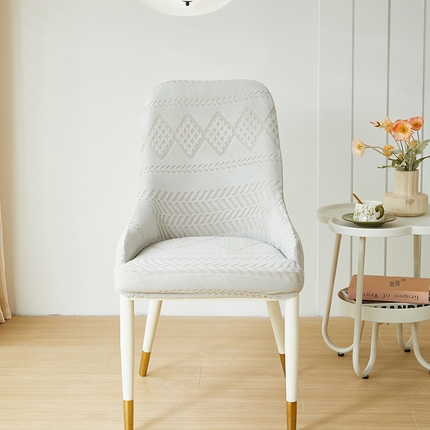 91家纺网 家纺一手货源 找家纺 （总）丝绮鹿 2024新款雕花绒菲亚系列-小扶手弧形椅套