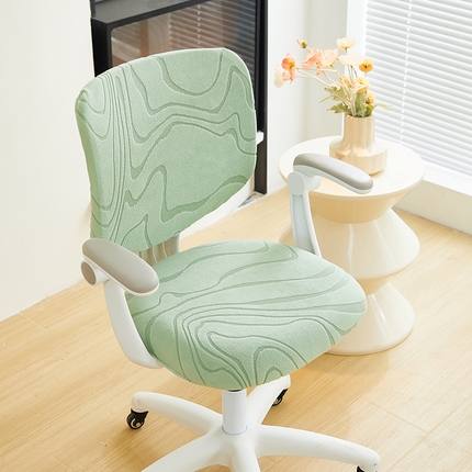 91家纺网 家纺一手货源 找家纺 （总）丝绮鹿 2024新款雕花绒曲意系列-分体椅套