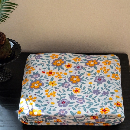 华超针织 2024新款天竺棉印花单被套 花语