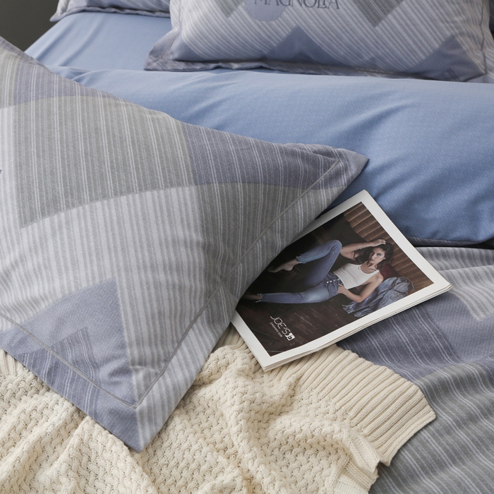 91家纺网 家纺一手货源 找家纺 大吉 2024新款全棉磨毛单枕套 奥斯丁