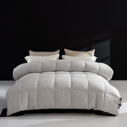 91家纺网 家纺一手货源 找家纺 （总）180支高密大提花防钻绒全棉羽绒被壳 纯棉自充绒半成品被套批发