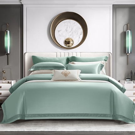 91家纺网 家纺一手货源 找家纺 （总）赫本真丝馆（珍丝纺） 2025新款140支匹马棉四件套-奥兰多系列