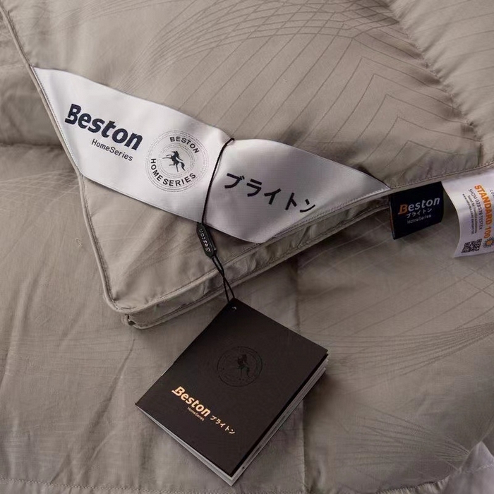 91家纺网 家纺一手货源 找家纺 （总）80支全棉羽绒被剪花被壳自充绒半成品双层大提花防钻绒被芯内胆被