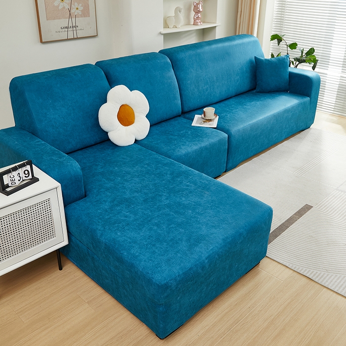 91家纺网 家纺一手货源 找家纺 2024新款防水皮革全包沙发套松紧款 衫绿