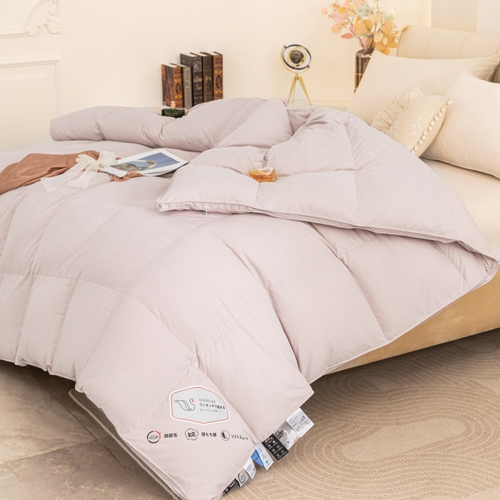 91家纺网 家纺一手货源 找家纺 （总）羽绒被厂家95白鹅绒被芯 春秋被子加厚冬被批发酒店鹅绒被