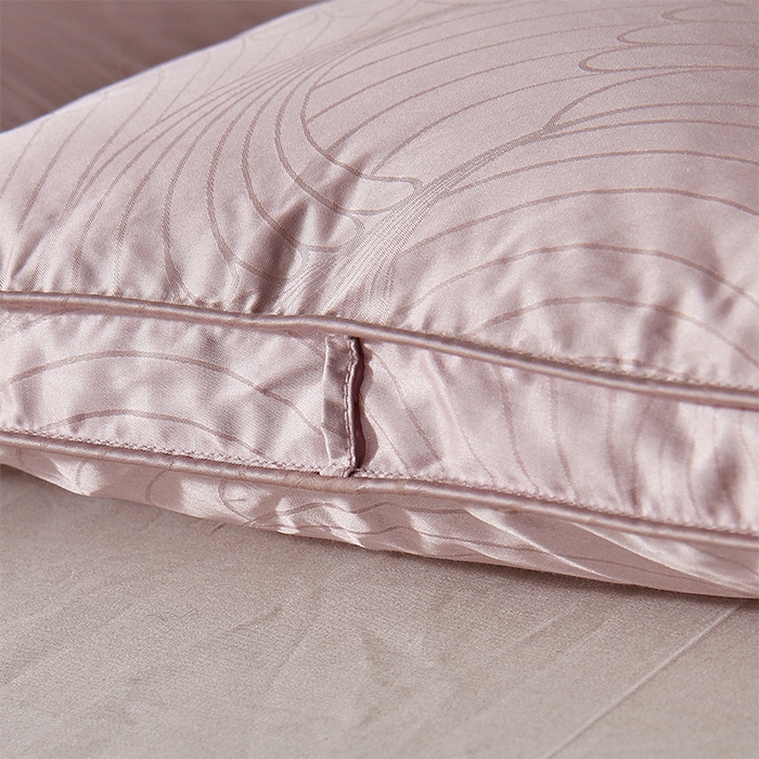 91家纺网 家纺一手货源 找家纺 （总）新款真丝提花单层羽绒被被壳 自充绒鹅绒被半成品内胆面料批发