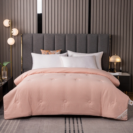 91家纺网 家纺一手货源 找家纺 （总）厂家批发提花大豆纤维被保暖被被芯大豆被春秋被冬季酒店礼品被子