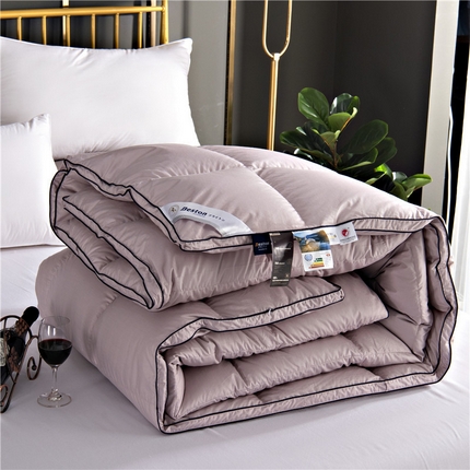 91家纺网 家纺一手货源 找家纺 （总）加工供应羽绒被壳立衬被壳80S平纹羽绒被壳纯色单立体半成品批发