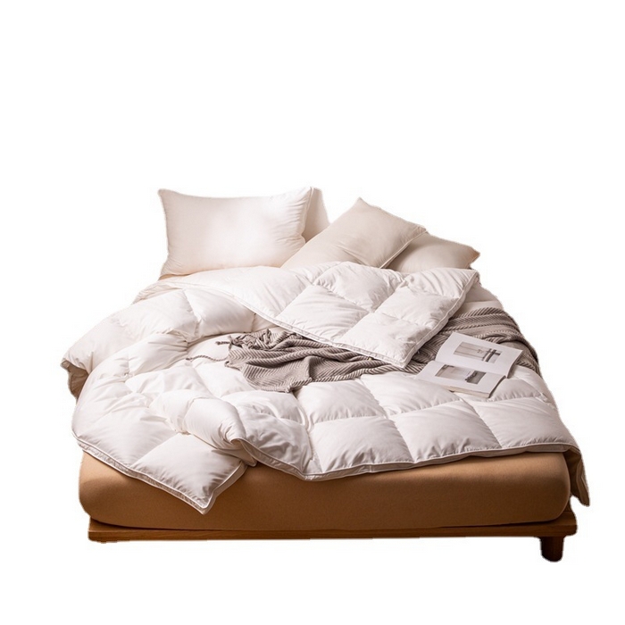 91家纺网 家纺一手货源 找家纺 （总）80s日式立体自充绒羽绒被被壳 防钻绒鹅绒被半成品内胆芯面料被套