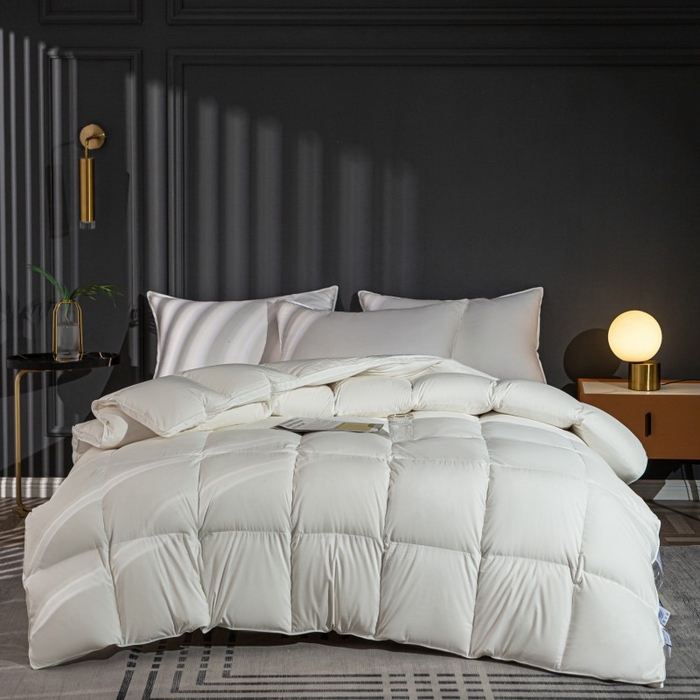 91家纺网 家纺一手货源 找家纺 （总）80S天丝羽绒被壳自充绒内胆半成品专用被罩自制面料单层被壳