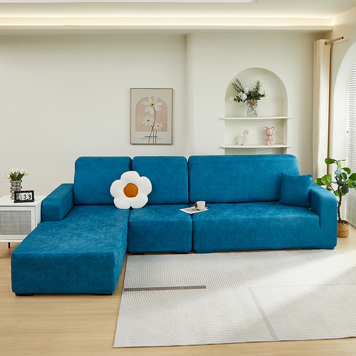 91家纺网 家纺一手货源 找家纺 2024新款防水皮革全包沙发套松紧款 衫绿