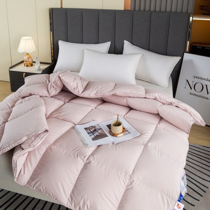 91家纺网 家纺一手货源 找家纺 （总）厂家金银羽绒被壳自充绒被套内胆单层半成品高密棉防钻绒面料批发,白色,豆沙色,灰色