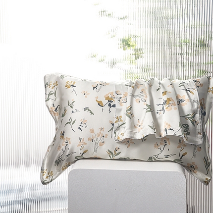 91家纺网 家纺一手货源 找家纺 （总）2025新款真丝天丝数码印花枕套