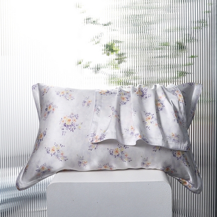 91家纺网 家纺一手货源 找家纺 （总）2025新款真丝天丝数码印花枕套