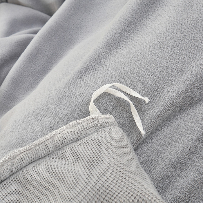 91家纺网 家纺一手货源 找家纺 2024新款加厚牛奶绒蕾丝刺绣床裙四件套-莫奈花园系列 莫奈花园-高级灰