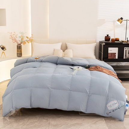 91家纺网 家纺一手货源 找家纺 （总）羽绒被厂家95白鹅绒被芯 春秋被子加厚冬被批发酒店鹅绒被