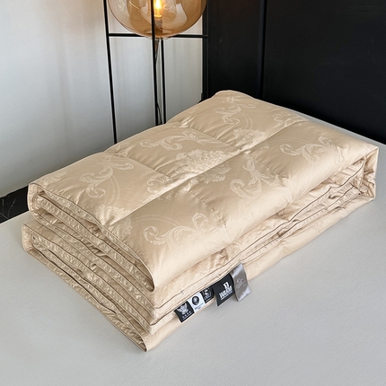 91家纺网 家纺一手货源 找家纺 （总）全棉双层大提花羽绒被壳自充绒内胆套半成品提花被套专用被罩自制