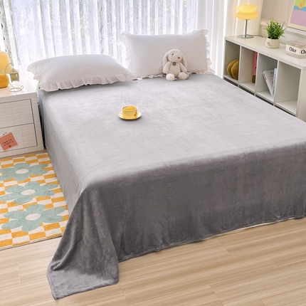 91家纺网 家纺一手货源 找家纺 （总）青螺家纺 2024新款加厚200克高克重保暖爆款纯色床单床笠单品直播礼品