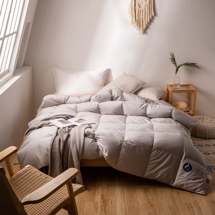 91家纺网 家纺一手货源 找家纺 （总）80s日式立体自充绒羽绒被被壳 防钻绒鹅绒被半成品内胆芯面料被套