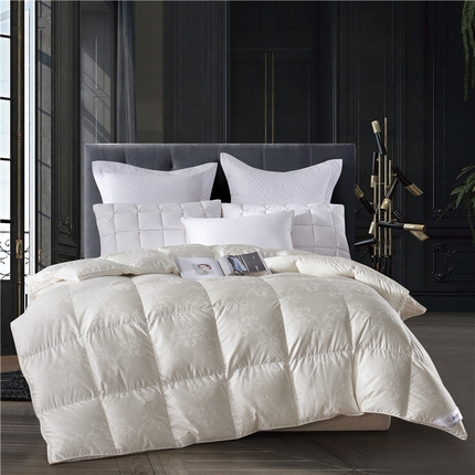 91家纺网 家纺一手货源 找家纺 （总）新款真丝提花单层羽绒被被壳 自充绒鹅绒被半成品内胆面料批发