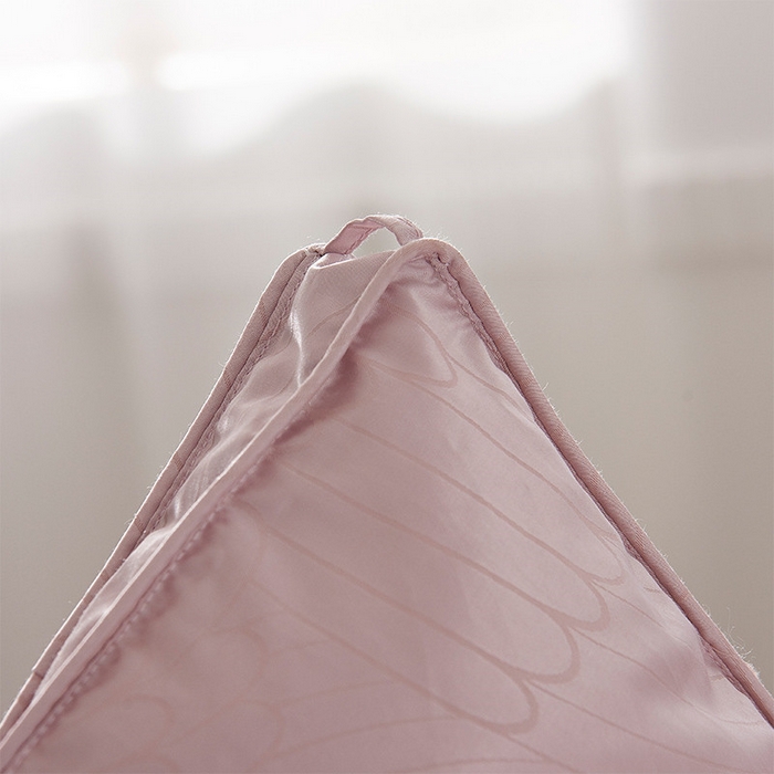 91家纺网 家纺一手货源 找家纺 （总）新款真丝提花单层羽绒被被壳 自充绒鹅绒被半成品内胆面料批发