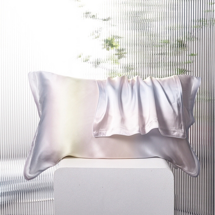 2024新款真丝天丝数码印花枕套 幻彩流光