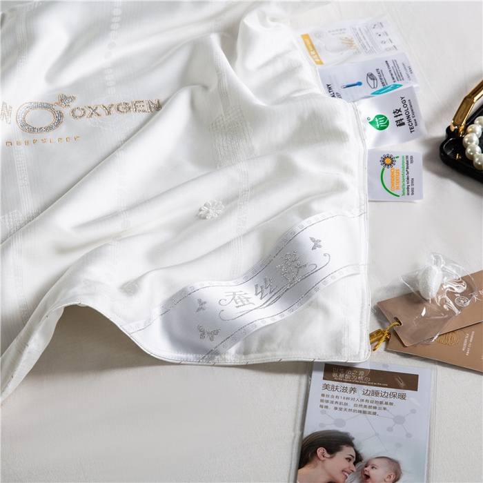 91家纺网 家纺一手货源 找家纺 （总）天丝莱赛尔贡缎大提花蚕丝被结婚特级双宫桑蚕丝春秋被冬被子批发