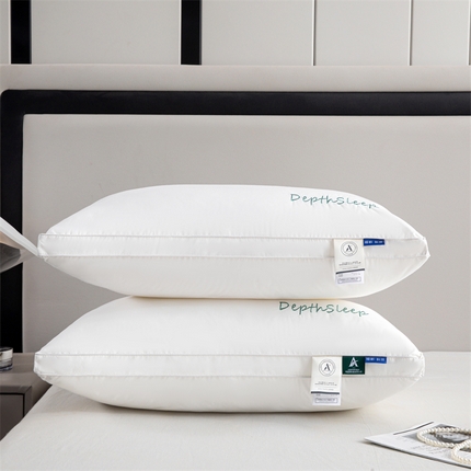 91家纺网 家纺一手货源 找家纺 （总）2024新款A类全棉纯棉母婴级别柏拉图酒店枕护颈椎安睡枕枕头枕芯