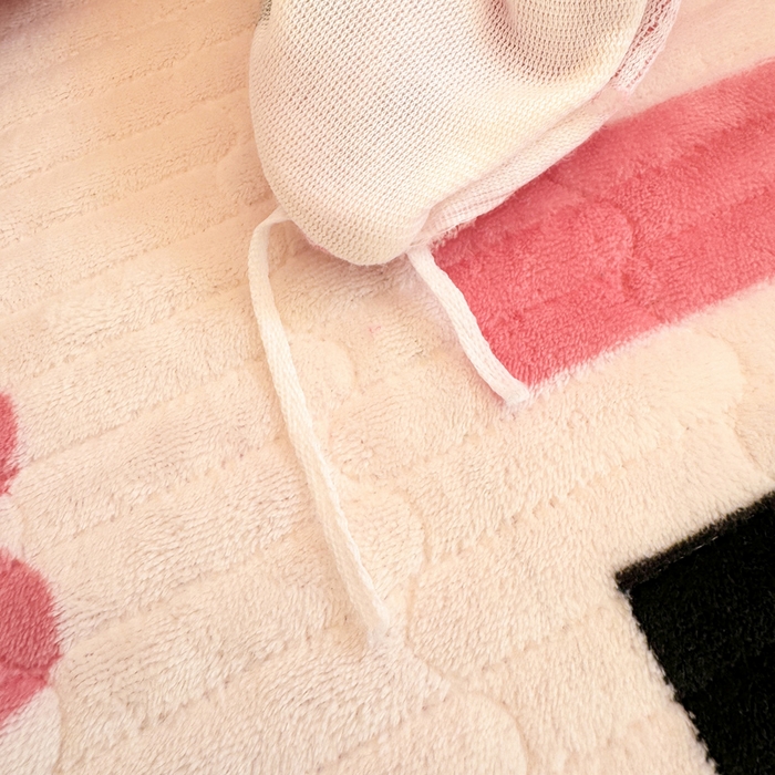 91家纺网 家纺一手货源 找家纺 梦可莱家居 2024新款牛奶豆豆绒印花床盖四件套 大牌白