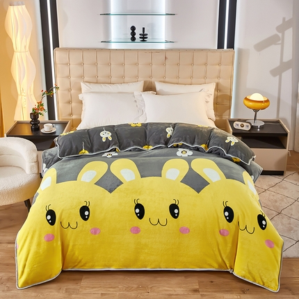 91家纺网 家纺一手货源 找家纺 （总）凤杰家纺 2025新款牛奶绒被套系列