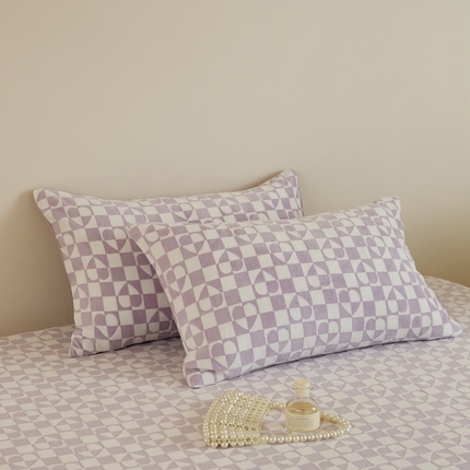 91家纺网 家纺一手货源 找家纺 （总）时光里 2024新款230克雕花绒枕套