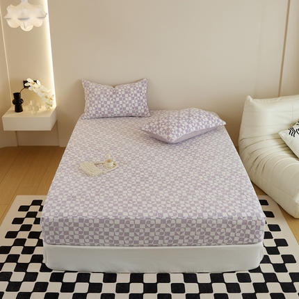 91家纺网 家纺一手货源 找家纺 （总）时光里 2024新款230克雕花绒床笠