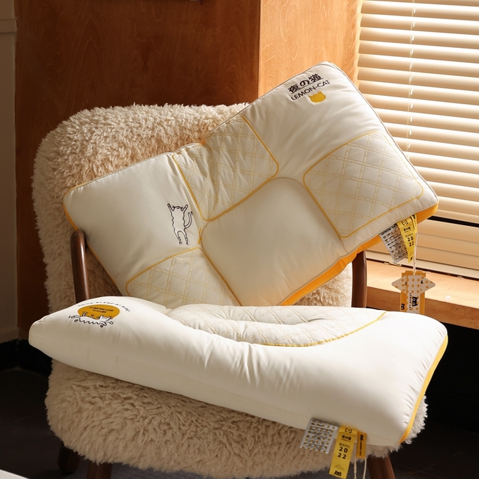 91家纺网 家纺一手货源 找家纺 （总）觉物 2024新款夜猫系列枕头枕芯