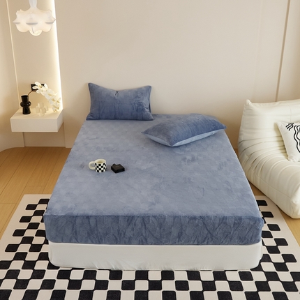 91家纺网 家纺一手货源 找家纺 （总）时光里 2024新款230克雕花绒床笠