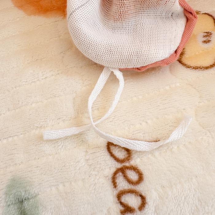 91家纺网 家纺一手货源 找家纺 梦可莱家居 2024新款牛奶豆豆绒印花床盖四件套 红橙