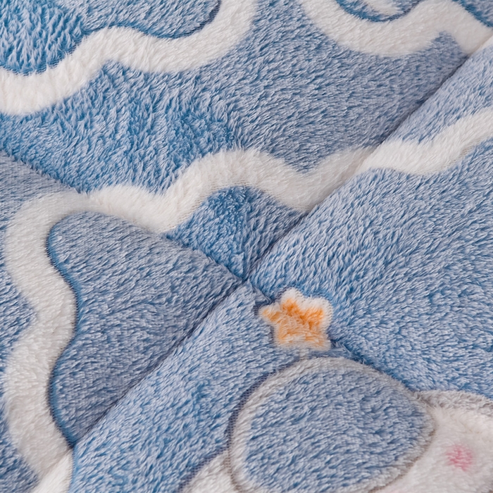 91家纺网 家纺一手货源 找家纺 锦逸家居 2024新款AB版雪花绒冬被羊羔绒冬被被子被芯春秋被 好几只恐龙