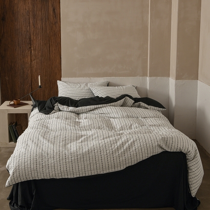 91家纺网 家纺一手货源 找家纺 （总）简家居 2024新款色织提花四件套