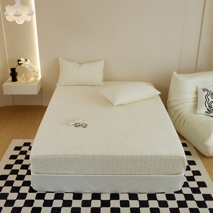 91家纺网 家纺一手货源 找家纺 （总）时光里 2024新款230克雕花绒床笠