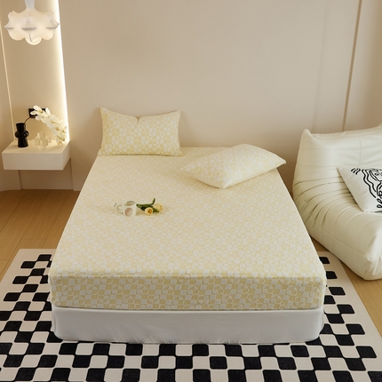 91家纺网 家纺一手货源 找家纺 （总）时光里 2024新款230克雕花绒床笠