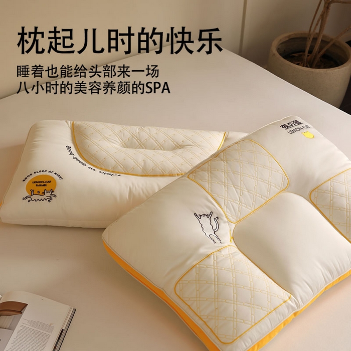 91家纺网 家纺一手货源 找家纺 （总）觉物 2024新款夜猫系列枕头枕芯