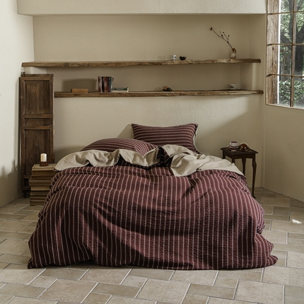 91家纺网 家纺一手货源 找家纺 （总）简家居 2024新款色织提花四件套