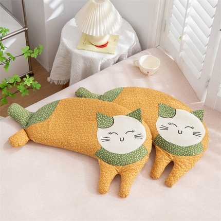 91家纺网 家纺一手货源 找家纺 （总）仁宇枕业 2024新款全棉婴幼儿童全荞麦枕头卡通象猫猫全荞麦枕芯