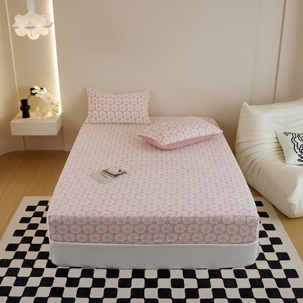 91家纺网 家纺一手货源 找家纺 （总）时光里 2024新款230克雕花绒床笠