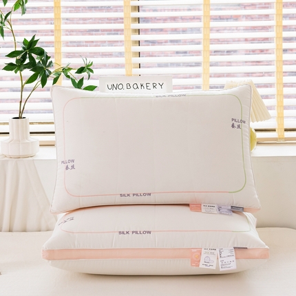 91家纺网 家纺一手货源 找家纺 （总）皇冠之家枕芯 2024新款蚕丝蛋白多倍养肤定型枕热熔枕