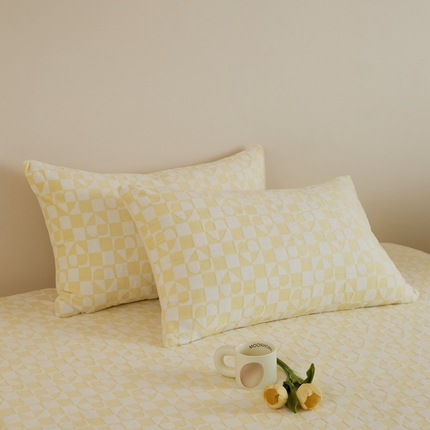 91家纺网 家纺一手货源 找家纺 （总）时光里 2024新款230克雕花绒枕套