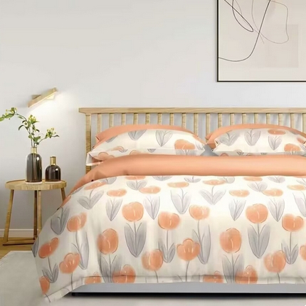 91家纺网 家纺一手货源 找家纺 （总）未来家居 2024新款卡口款全棉加厚活性超柔磨毛四件套