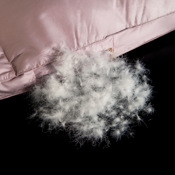 91家纺网 家纺一手货源 找家纺 静若居羽绒被壳  2024新款天丝轻薄柔软羽绒被壳厂家直销 粉色
