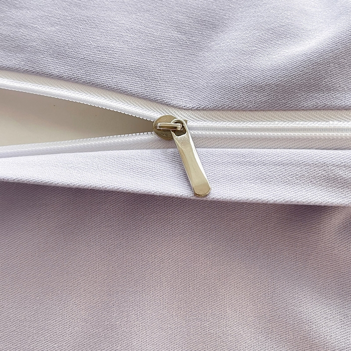 91家纺网 家纺一手货源 找家纺 【A类母婴级】加厚保暖全棉磨毛四件套纯棉刺绣床单被套轻奢风床笠款纯色简约床上用品 洛依-莓蓝